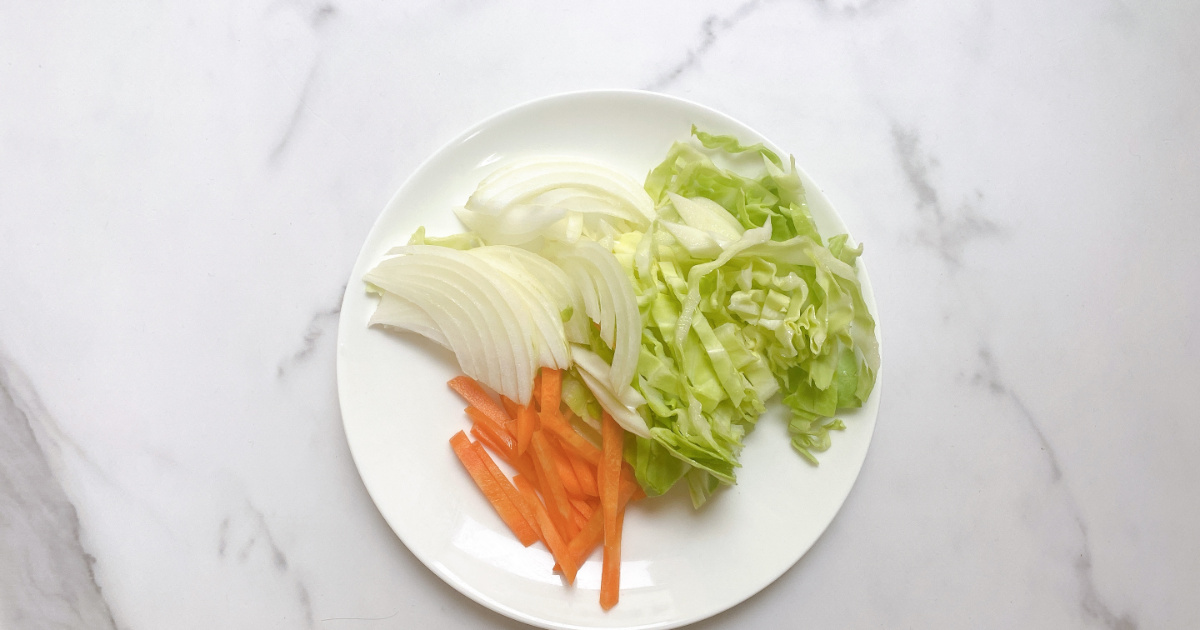 ふー塩の野菜炒め